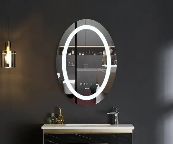 Дзеркало Mixxus PLAIN MV02-50x70 з Led Touch, Anti-fog, димером, регулятором яскравості, годинником (MI6010) Дзеркало Mixxus PLAIN MV02-50x70 з Led Touch, Anti-fog, димером, регулятором яскравості, годинником (MI6010)