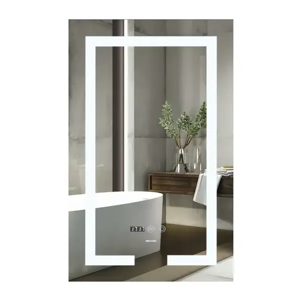 Дзеркало Mixxus HARD MR06-50x80-CASE з Led Touch, Anti-fog, димером, регулятором яскравості, годинн (MI6657) Дзеркало Mixxus HARD MR06-50x80-CASE з Led Touch, Anti-fog, димером, регулятором яскравості, годинн (MI6657)