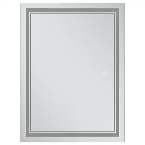 Дзеркало Mixxus Premium QUADRO MR20-80x60-Reverse з Led Touch, Anti-fog, димером, регулятором яскра (MP6619)