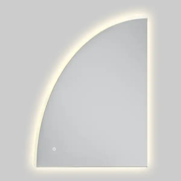 Дзеркало Mixxus Premium TOPPER MS02-75x100 з Led Touch, Anti-fog, димером (3-6,5kK) (MP6634)