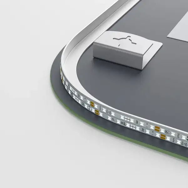 Дзеркало Mixxus Premium DIVERSE MR15-80x60-Reverse з Led Touch, Anti-fog, димером (3-6,5kK) (MP6638 Дзеркало Mixxus Premium DIVERSE MR15-80x60-Reverse з Led Touch, Anti-fog, димером (3-6,5kK) (MP6638