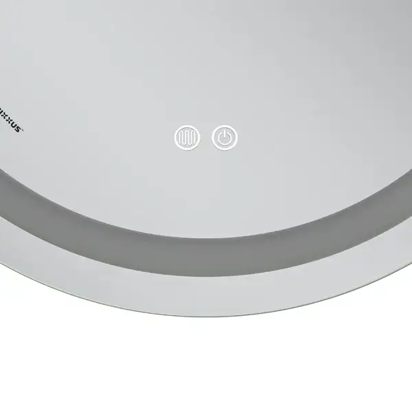 Дзеркало Mixxus Premium ELLIPSE MV05-80x70-Reverse з Led Touch, Anti-fog, димером (3-6,5kK) (MP6643 Дзеркало Mixxus Premium ELLIPSE MV05-80x70-Reverse з Led Touch, Anti-fog, димером (3-6,5kK) (MP6643