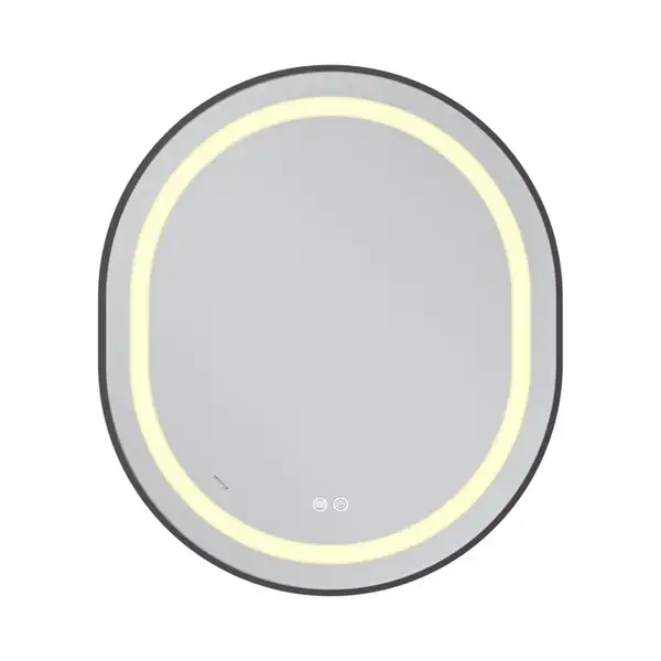 Дзеркало Mixxus Premium ELLIPSE MV05-80x70-Reverse BLACK з Led Touch, Anti-fog, димером (3-6,5kK) ( (MP6646) Дзеркало Mixxus Premium ELLIPSE MV05-80x70-Reverse BLACK з Led Touch, Anti-fog, димером (3-6,5kK) ( (MP6646)
