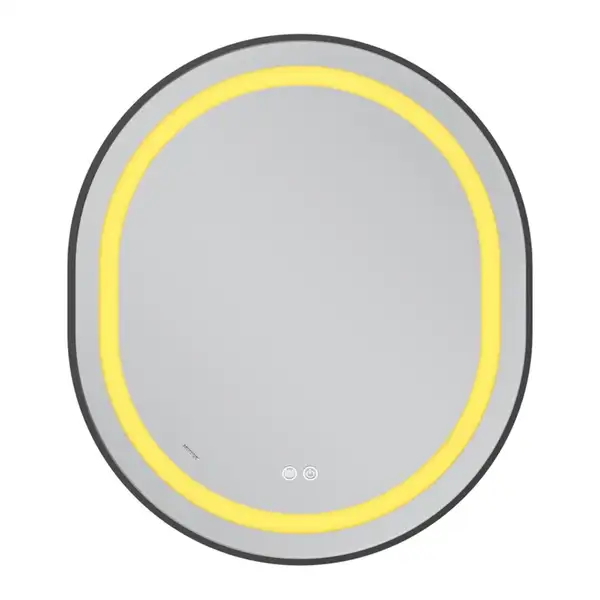 Дзеркало Mixxus Premium ELLIPSE MV05-80x70-Reverse BLACK з Led Touch, Anti-fog, димером (3-6,5kK) ( (MP6646) Дзеркало Mixxus Premium ELLIPSE MV05-80x70-Reverse BLACK з Led Touch, Anti-fog, димером (3-6,5kK) ( (MP6646)