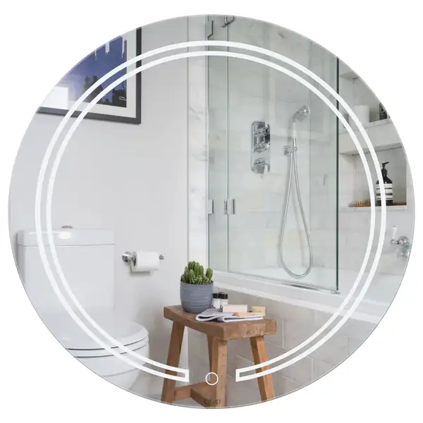 Зеркало Qtap Jay N R590 с LED-подсветкой QT07782504W Зеркало Qtap Jay N R590 с LED-подсветкой QT07782504W