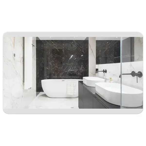 Зеркало Qtap Tern 1200x700 с LED-подсветкой QT1778120870120W Зеркало Qtap Tern 1200x700 с LED-подсветкой QT1778120870120W