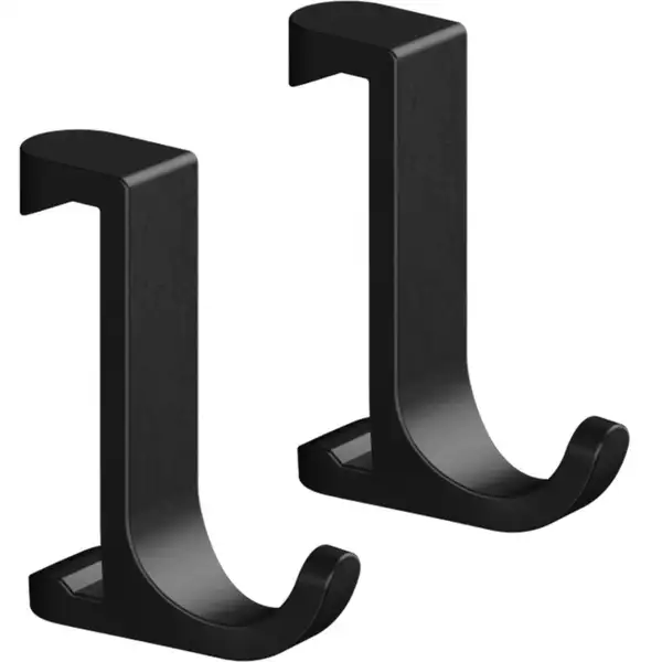 Гачок для рушників Hansgrohe WallStoris тонкий (2 штуки) 3,9 x 3,2 x 1,0 см, Matt Black (27929670) Гачок для рушників Hansgrohe WallStoris тонкий (2 штуки) 3,9 x 3,2 x 1,0 см, Matt Black (27929670)
