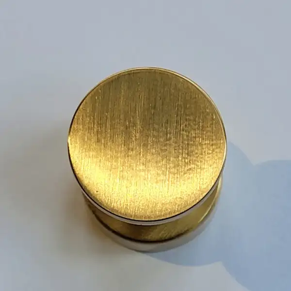 Гачок Sonia Tecnoproject 25х25х34 мм, матове золото (183371) Гачок Sonia Tecnoproject 25х25х34 мм, матове золото (183371)