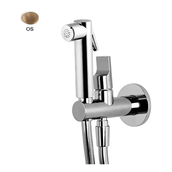 Гігієнічний душ Fima Carlo Collettivita із вбудованим змішувачем, BRUSHED GOLD (F2320-1NOS) Гігієнічний душ Fima Carlo Collettivita із вбудованим змішувачем, BRUSHED GOLD (F2320-1NOS)