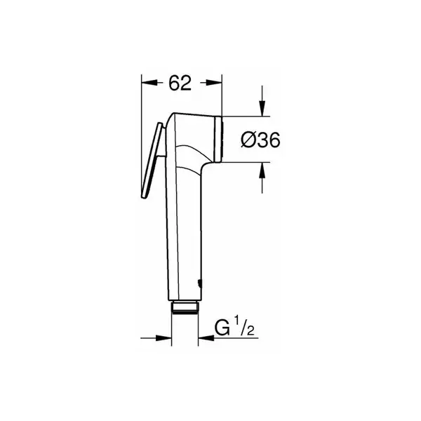 Гігієнічний душ BauLoop New (UA111042), Grohe Гігієнічний душ BauLoop New (UA111042), Grohe