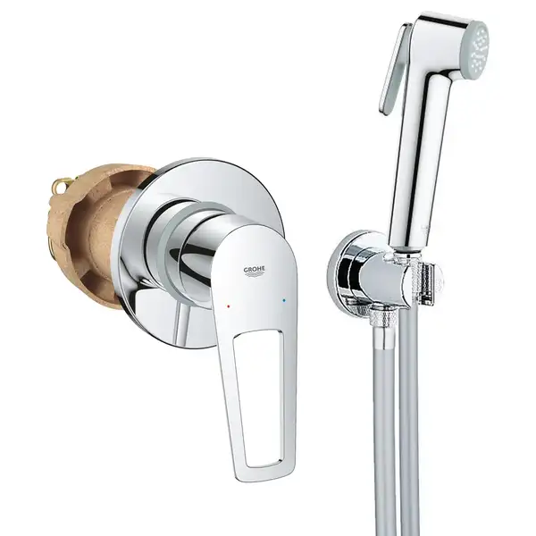Grohe BauLoop New Комплект гигиенического душа, хром (UA202406QF) Grohe BauLoop New Комплект гигиенического душа, хром (UA202406QF)