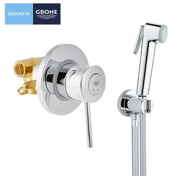 Grohe BauClassic Комплект гигиенического душа, хром (UA202606QF) Grohe BauClassic Комплект гигиенического душа, хром (UA202606QF)