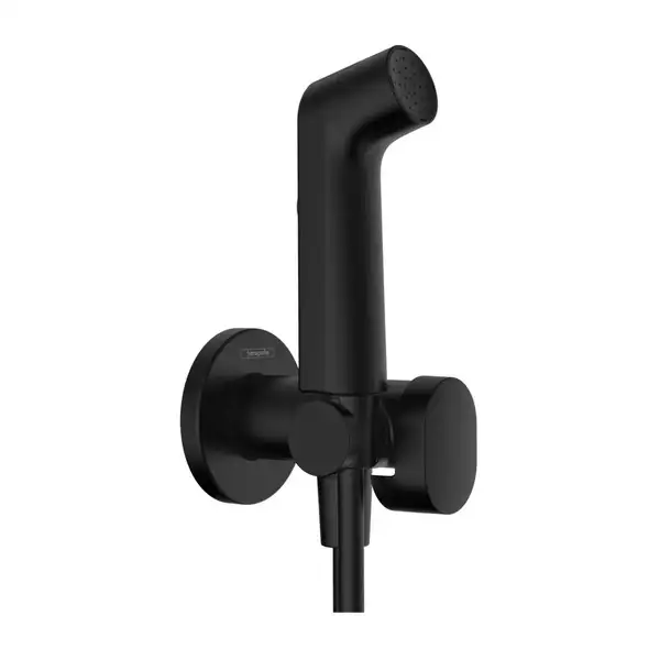 Hansgrohe Bidette 1jet S EcoSmart+ Гігієнічний душ, чорний матовий (29232670) Hansgrohe Bidette 1jet S EcoSmart+ Гігієнічний душ, чорний матовий (29232670)