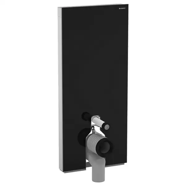Наружная инсталляция для напольного унитаза 114 см Geberit Monolith Plus, стекло чёрное (131.233.SJ.5) фото 1 Aquada.com.ua