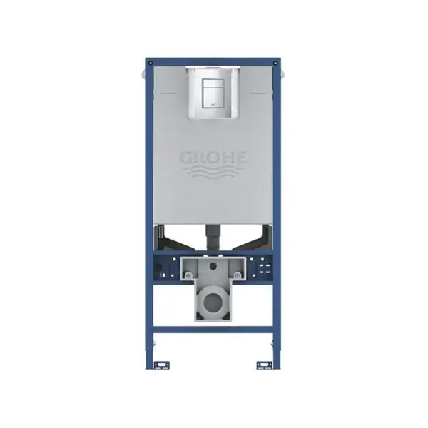 Інсталяція для унітазу Grohe Rapid SLX із звукоізоляційною прокладкою та кнопкою змиву Skate Cosmopolitan S (39603000) Інсталяція для унітазу Grohe Rapid SLX із звукоізоляційною прокладкою та кнопкою змиву Skate Cosmopolitan S (39603000)