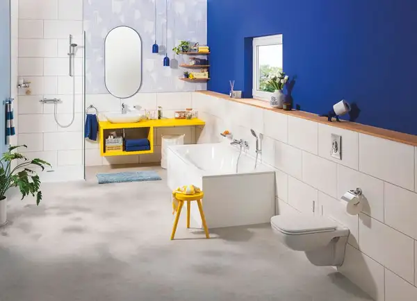 Йоршик підвісний Grohe QuickFix Start, хром 41185000 Йоршик підвісний Grohe QuickFix Start, хром 41185000