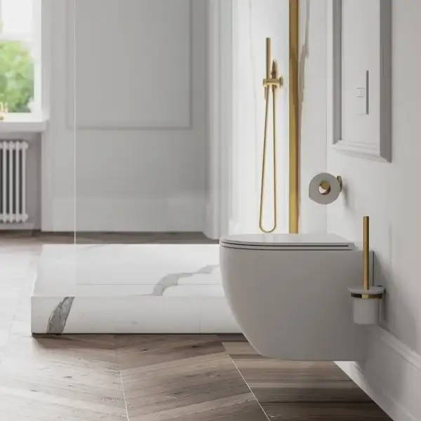 йорж для унітазу Omnires Darling gold (DA70620GL)