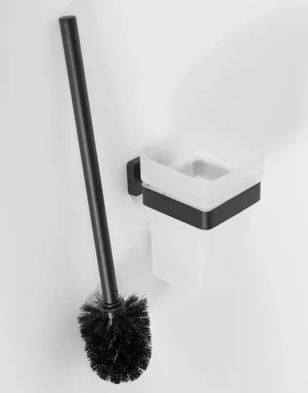 Йоршик для унітазу REA ERLO 05 BLACK чорний (REA-80013) Йоршик для унітазу REA ERLO 05 BLACK чорний (REA-80013)