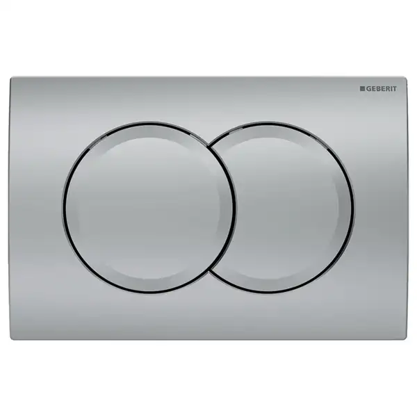 Geberit Delta 01 Клавиша смыва, матовый хром (115.107.46.1) Geberit Delta 01 Клавиша смыва, матовый хром (115.107.46.1)