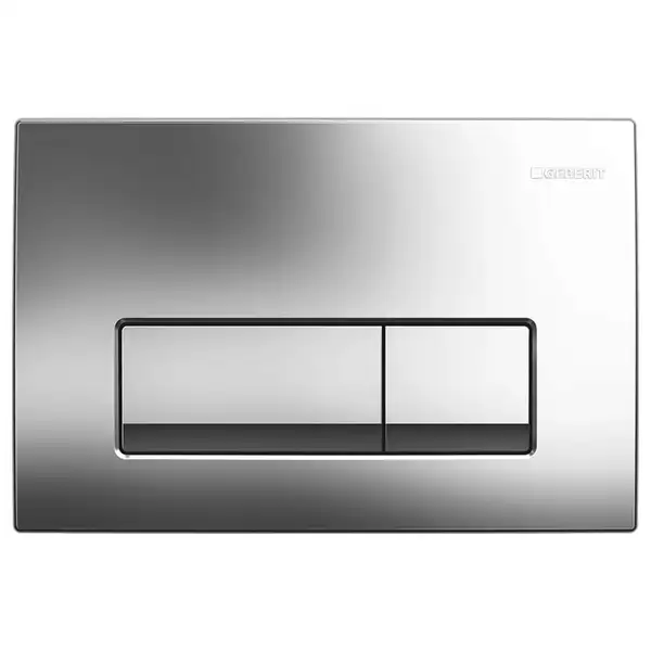 Geberit Delta 50 Клавіша змиву, хром глянцевий (115.119.21.1)