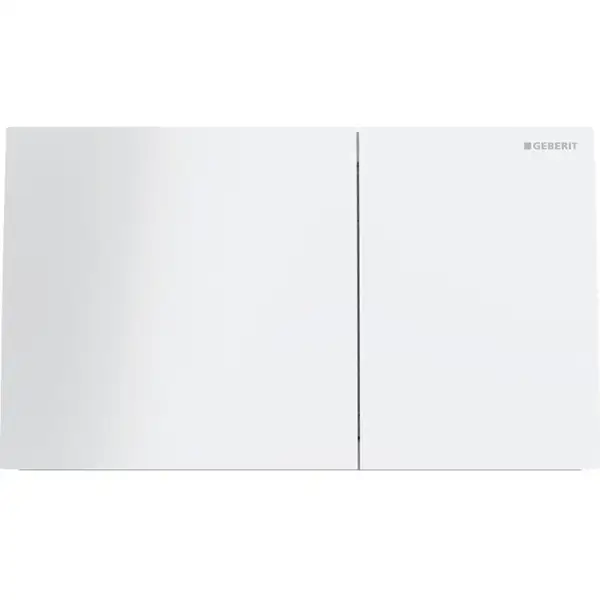 Geberit Sigma70 Кнопка смыва, белое стекло (115.622.SI.1) Geberit Sigma70 Кнопка смыва, белое стекло (115.622.SI.1)