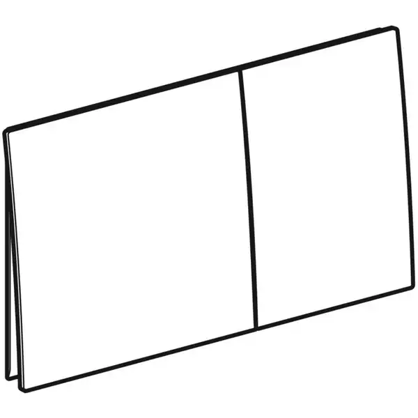 Geberit Sigma70 Кнопка смыва, белое стекло (115.622.SI.1) Geberit Sigma70 Кнопка смыва, белое стекло (115.622.SI.1)