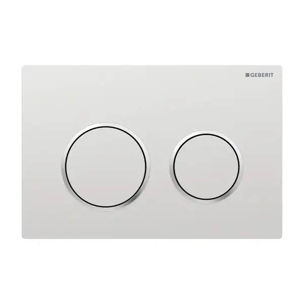 Geberit Sigma 10 Клавіша змиву, хром мат/полірований (115.890.SN.6) Geberit Sigma 10 Клавіша змиву, хром мат/полірований (115.890.SN.6)
