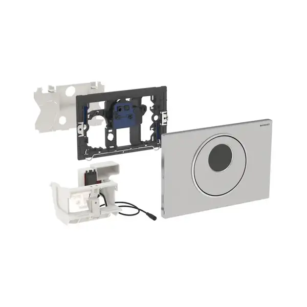 Geberit Sigma 10 Клавіша змиву, хром мат/полірований (115.890.SN.6) Geberit Sigma 10 Клавіша змиву, хром мат/полірований (115.890.SN.6)