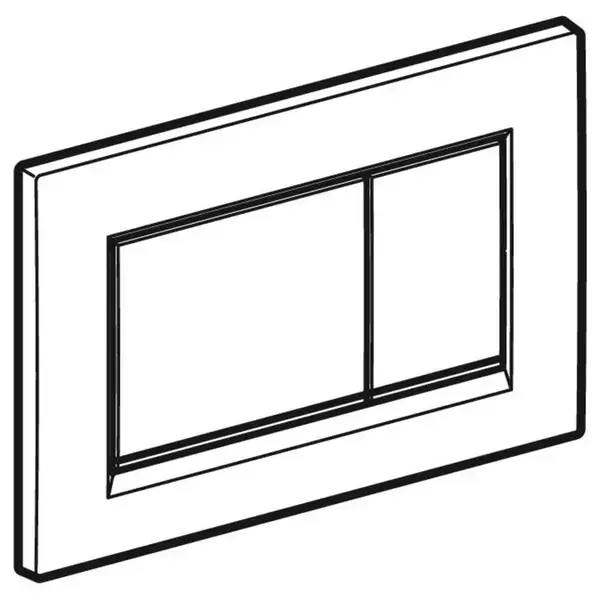 Geberit Sigma 10 Клавіша змиву, хром мат/полірований (115.890.SN.6) Geberit Sigma 10 Клавіша змиву, хром мат/полірований (115.890.SN.6)
