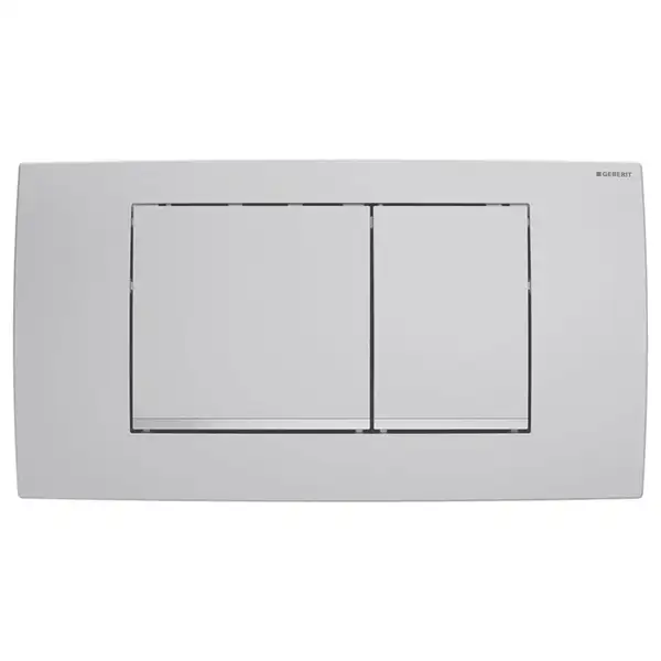 Geberit Twinline30 Клавіша змиву, хром матовий (115.899.JQ.1)