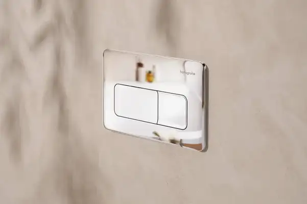 Клавіша змиву Hansgrohe iFrame Original Q, Chrome 66001000 Клавіша змиву Hansgrohe iFrame Original Q, Chrome 66001000