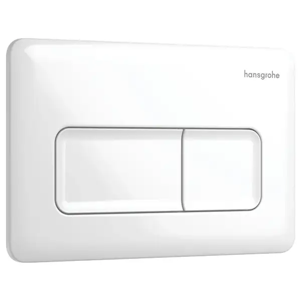 Hansgrohe iFrame Original Q Клавиша смыва, белая (66001450) Hansgrohe iFrame Original Q Клавиша смыва, белая (66001450)