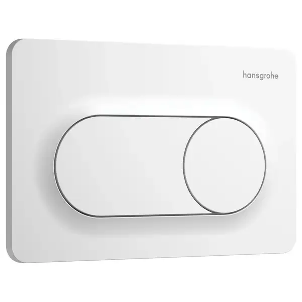 HANSGROHE iFrame Original S Клавиша смыва, матовый белый (66002700) HANSGROHE iFrame Original S Клавиша смыва, матовый белый (66002700)