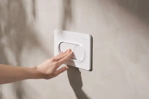 HANSGROHE iFrame Original S Клавиша смыва, матовый белый (66002700) HANSGROHE iFrame Original S Клавиша смыва, матовый белый (66002700)