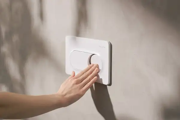 HANSGROHE iFrame Original S Клавиша смыва, матовый белый (66002700) HANSGROHE iFrame Original S Клавиша смыва, матовый белый (66002700)