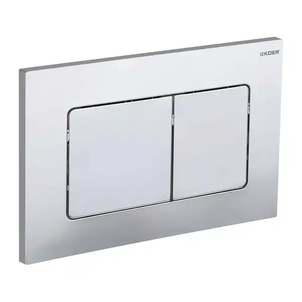 KOER KT-0602-01 Панель змиву, біла, квадратна (KR5178) KOER KT-0602-01 Панель змиву, біла, квадратна (KR5178)