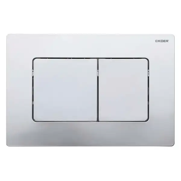 KOER KT-0602-01 Панель змиву, біла, квадратна (KR5178) KOER KT-0602-01 Панель змиву, біла, квадратна (KR5178)