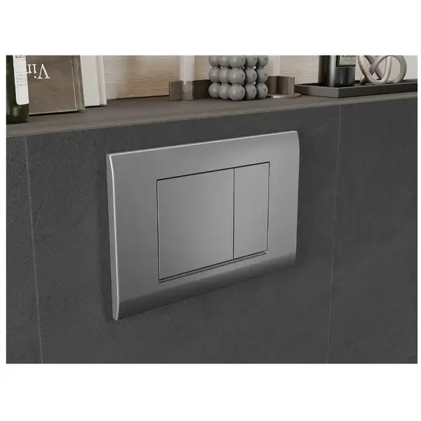 Кнопка смыва для инсталляции MEXEN FENIX 01 CHROME MATT (MEX-600102)