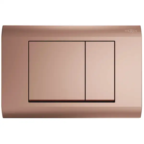 Кнопка смыва для инсталляции MEXEN FENIX 01 ROSE GOLD (MEX-600105)