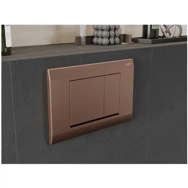 Кнопка смыва для инсталляции MEXEN FENIX 01 ROSE GOLD (MEX-600105)