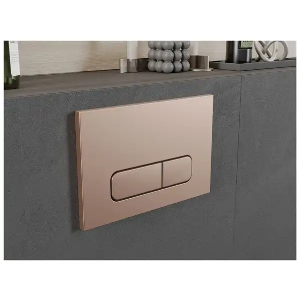 Кнопка смыва для инсталляции MEXEN FENIX 02 ROSE GOLD (MEX-600205)