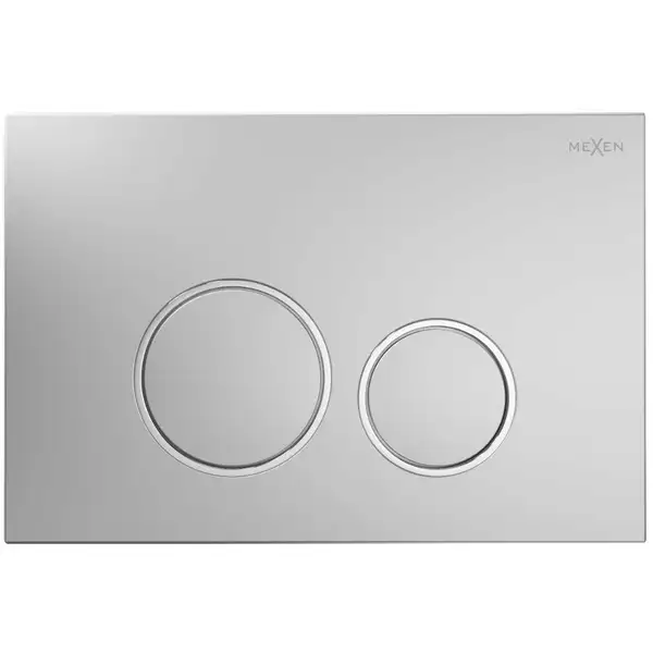 Кнопка смыва для инсталляции MEXEN FENIX 05 CHROME MATT (MEX-600502) Кнопка смыва для инсталляции MEXEN FENIX 05 CHROME MATT (MEX-600502)