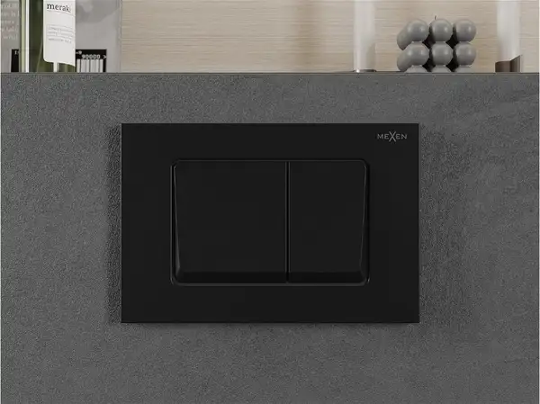 Кнопка смыва для инсталляции MEXEN FENIX 10 XS BLACK (MEX-601003) Кнопка смыва для инсталляции MEXEN FENIX 10 XS BLACK (MEX-601003)