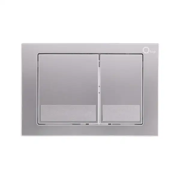 Qtap Nest Панель смыва, матовый хром (QT0111M06029SAT) Qtap Nest Панель смыва, матовый хром (QT0111M06029SAT)