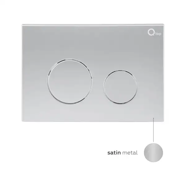 Qtap Nest Панель смыва для унитаза, сатин (QT0111M11111SAT) Qtap Nest Панель смыва для унитаза, сатин (QT0111M11111SAT)