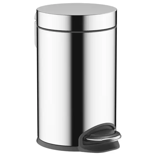 Мусорное ведро Hansgrohe AddStoris, хром (41775000) фото 1 Aquada.com.ua Мусорное ведро Hansgrohe AddStoris, хром (41775000) фото 1 Aquada.com.ua