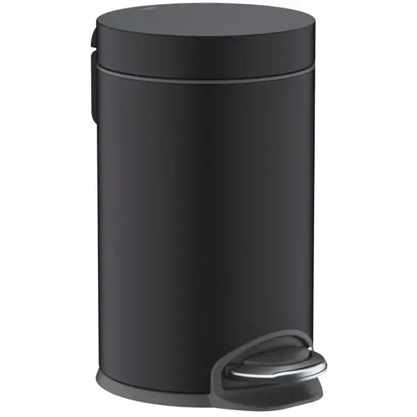 Відро для сміття Hansgrohe AddStoris 3L, Matt Black (41775670) Відро для сміття Hansgrohe AddStoris 3L, Matt Black (41775670)
