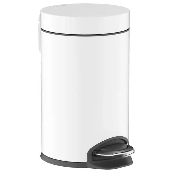 Мусорное ведро Hansgrohe AddStoris, белый матовый (41775700) фото 1 Aquada.com.ua Мусорное ведро Hansgrohe AddStoris, белый матовый (41775700) фото 1 Aquada.com.ua