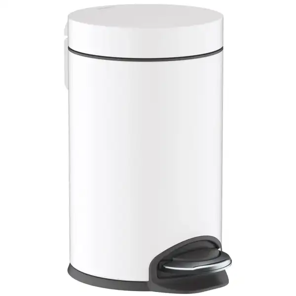 Відро для сміття Hansgrohe AddStoris 3L, Matt White (41775700) Відро для сміття Hansgrohe AddStoris 3L, Matt White (41775700)
