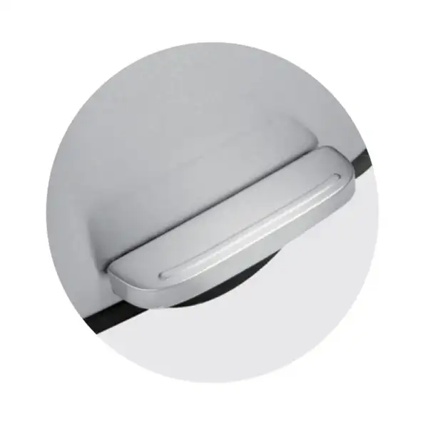 Відро для сміття з плавним закриттям прямокутне Mixxus Bevel-TC0112 SS Color 12л колір наржавійка ( (MI7087)